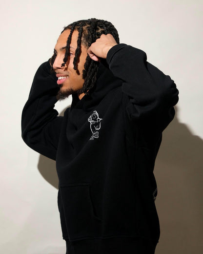 2GOODNY "Sketch Edition" HOODIE (Black)