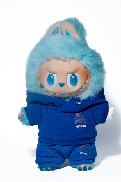 2GOODNY Blue “TOY HOODIE & PANTS SET”