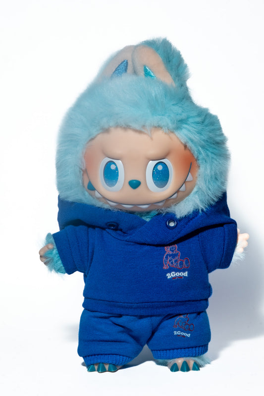 2GOODNY Blue “TOY HOODIE & PANTS SET”