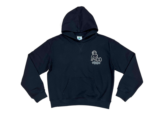 2GOODNY "Sketch Edition" BLACK HOODIE